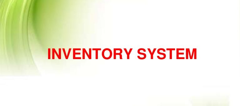 Inventory Management System Synopsis